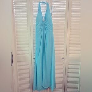 Landau Blue Prom Dress